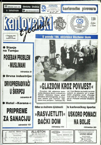Karlovački tjednik: 1994 • 40