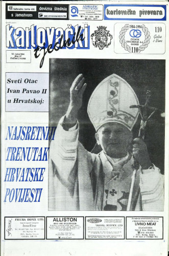 Karlovački tjednik: 1994 • 37