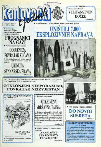 Karlovački tjednik: 1992 • 35