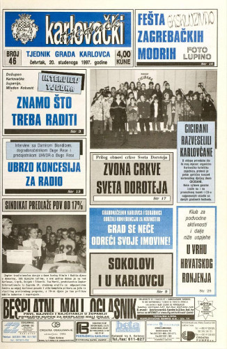 Karlovački tjednik: 1997 • 46