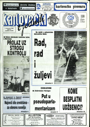 Karlovački tjednik: 1994 • 31