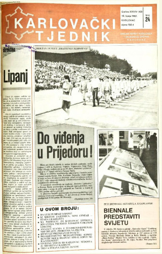 Karlovački tjednik: 1987 • 24