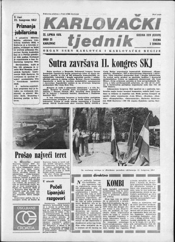 Karlovački tjednik: 1978 • 25
