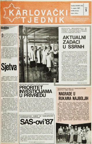 Karlovački tjednik: 1987 • 5