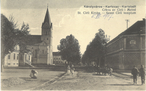 Karlovac : Crkva sv. Ćirila i Metoda = Karolyvaros : Szent Ciril templom = Karlstadt : St. Ciril Kirche