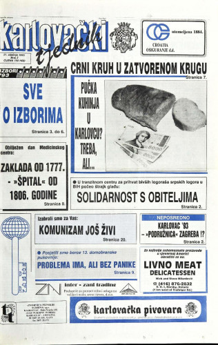 Karlovački tjednik: 1993 • 3