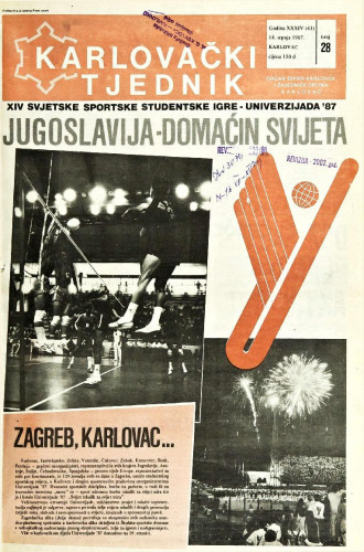 Karlovački tjednik: 1987 • 28