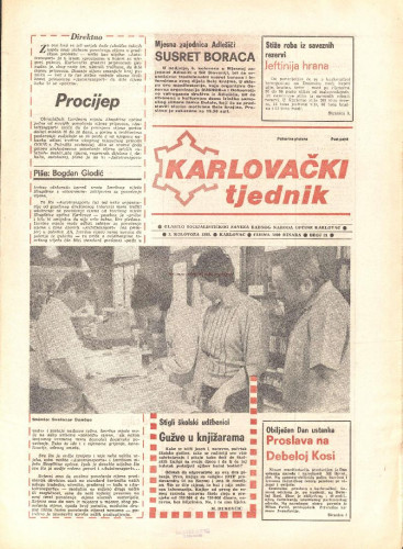 Karlovački tjednik: 1989 • 31
