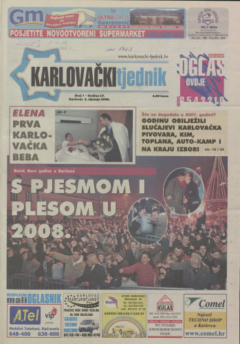 Karlovački tjednik: 2008 • 1