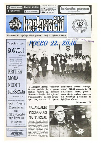Karlovački tjednik: 1995 • 2
