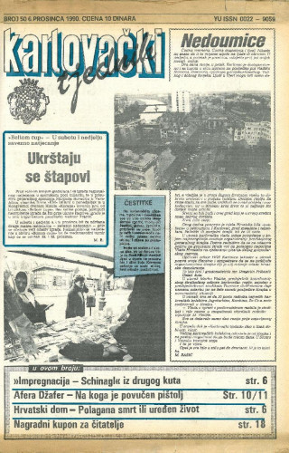 Karlovački tjednik: 1990 • 51