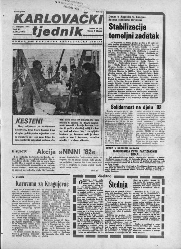Karlovački tjednik: 1982 • 41
