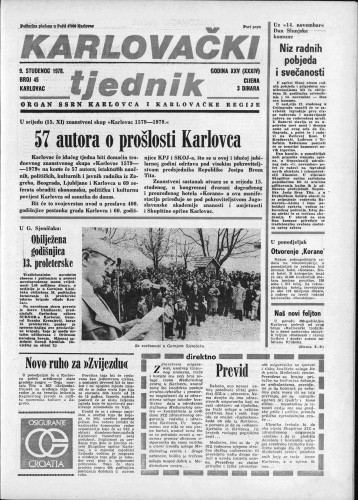 Karlovački tjednik: 1978 • 45