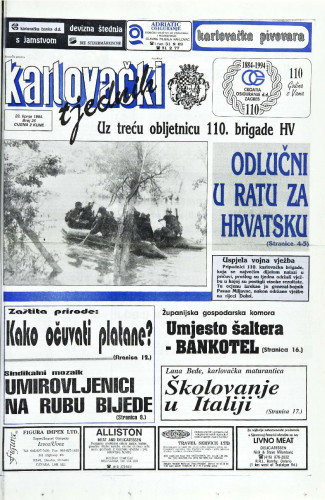 Karlovački tjednik: 1994 • 25