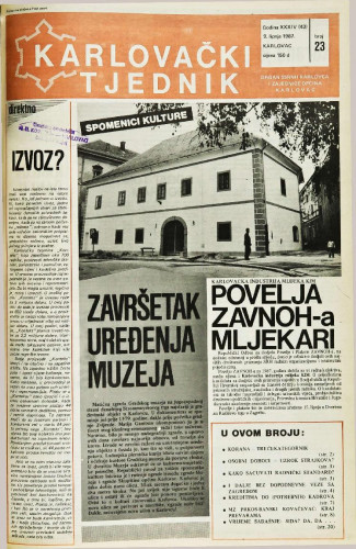 Karlovački tjednik: 1987 • 23
