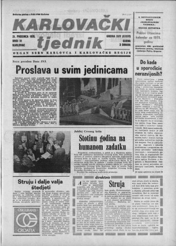 Karlovački tjednik: 1978 • 51