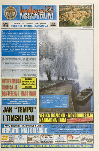 Karlovački tjednik: 1998 • 52