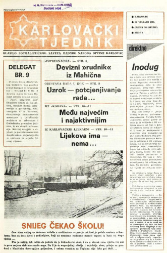 Karlovački tjednik: 1988 • 6