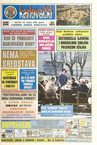 Karlovački tjednik: 1999 • 9