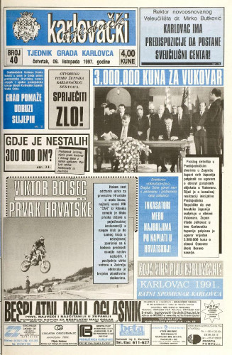Karlovački tjednik: 1997 • 40