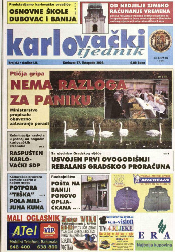 Karlovački tjednik: 2005 • 43