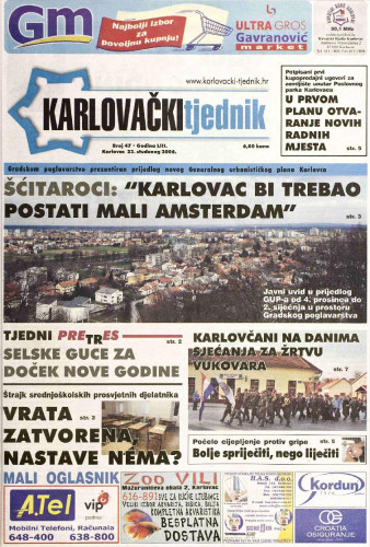 Karlovački tjednik: 2006 • 47