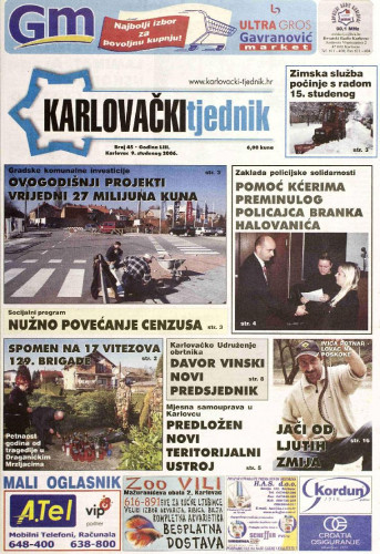Karlovački tjednik: 2006 • 45