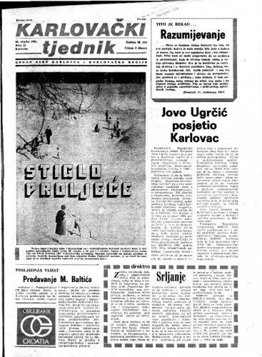 Karlovački tjednik: 1981 • 12