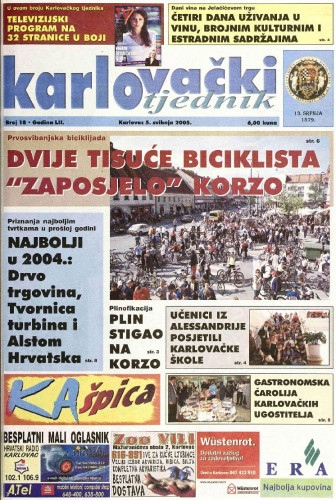 Karlovački tjednik: 2005 • 18