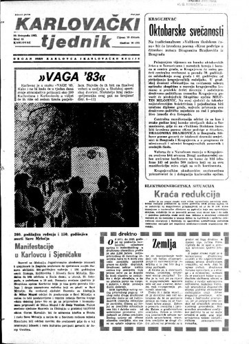 Karlovački tjednik: 1983 • 41
