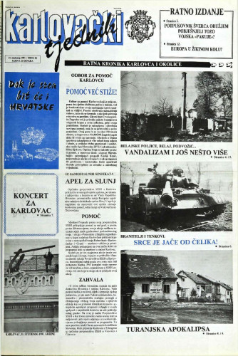 Karlovački tjednik: 1991 • 46