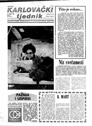 Karlovački tjednik: 1981 • 9
