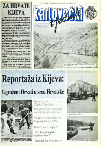 Karlovački tjednik: 1991 • 16