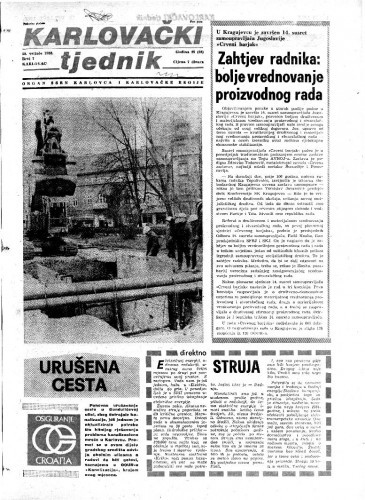 Karlovački tjednik: 1982 • 7