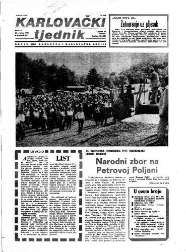 Karlovački tjednik: 1985 • 37