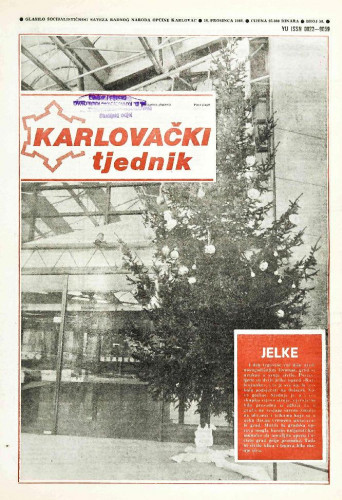 Karlovački tjednik: 1989 • 50