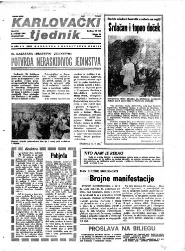 Karlovački tjednik: 1985 • 18