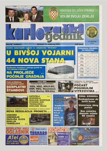 Karlovački tjednik: 2003 • 46