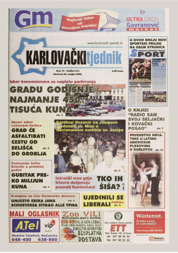 Karlovački tjednik: 2006 • 12