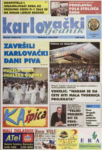 Karlovački tjednik: 2005 • 36