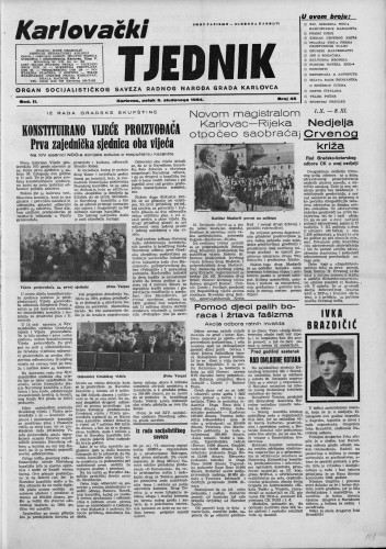 Karlovački tjednik: 1954 • 45