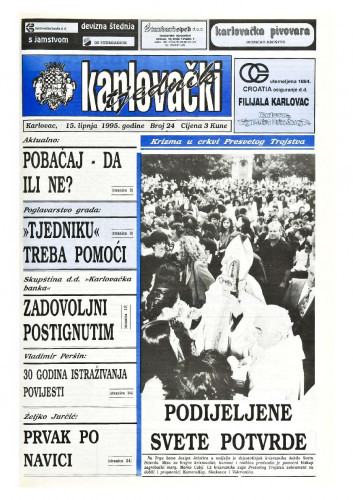 Karlovački tjednik: 1995 • 24