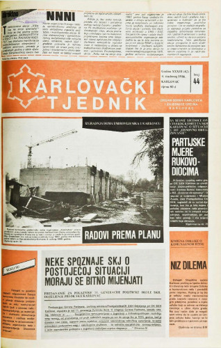 Karlovački tjednik: 1986 • 44