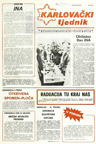 Karlovački tjednik: 1988 • 51