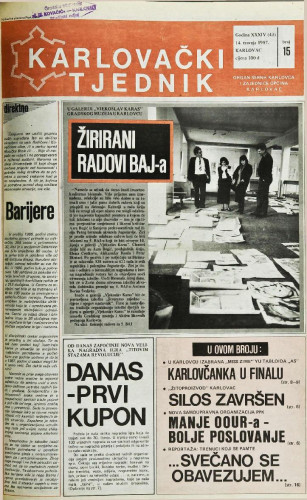 Karlovački tjednik: 1987 • 15