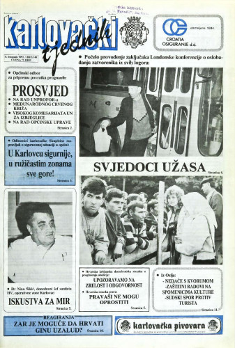 Karlovački tjednik: 1992 • 40