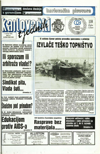 Karlovački tjednik: 1994 • 14