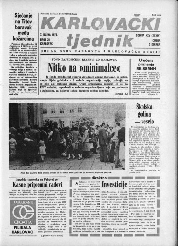Karlovački tjednik: 1978 • 36