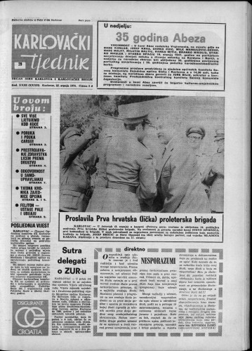 Karlovački tjednik: 1976 • 29