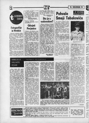 Karlovački tjednik: 1974 • 33